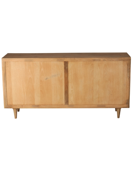 Buffet manguier 2 portes 3 tiroirs 160 cm Barjac  - 4