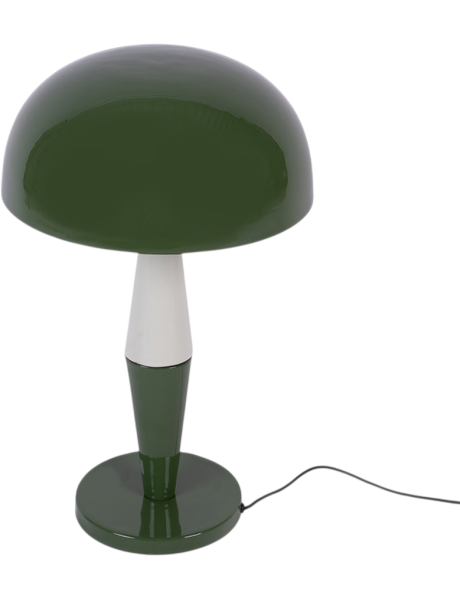 Lampe à poser champignon métal émaillé vert 54 cm Waimea  - 2