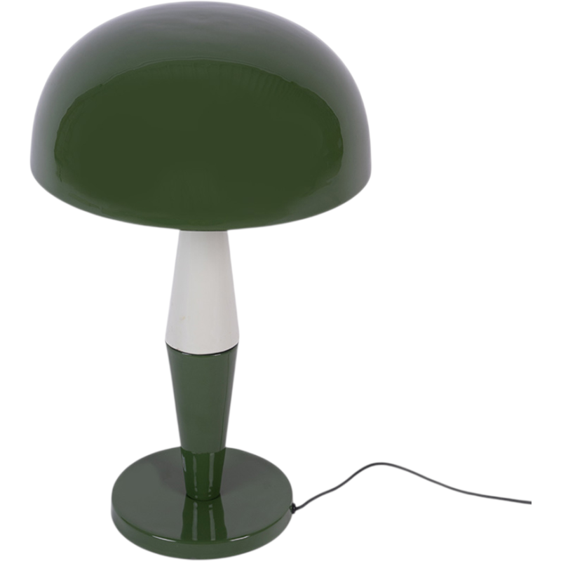 Lampe à poser champignon métal émaillé vert 54 cm Waimea  - 2