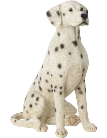 Statue chien dalmatien polyrésine 35 cm Korcula J-Line - 1