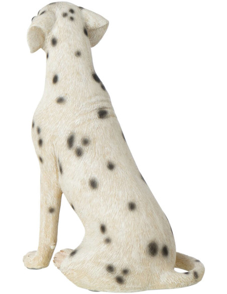 Statue chien dalmatien polyrésine 35 cm Korcula J-Line - 3