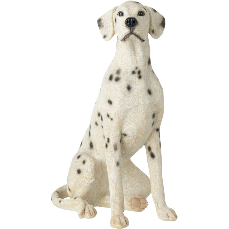 Statue chien dalmatien polyrésine 60 cm Korcula J-Line - 3