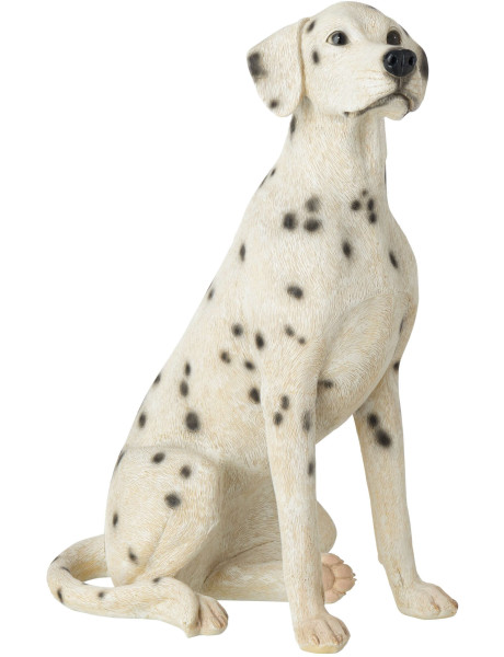 Statue chien dalmatien polyrésine 60 cm Korcula J-Line - 1