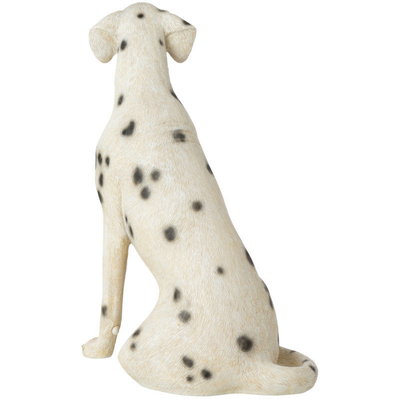Statue chien dalmatien polyrésine 60 cm Korcula J-Line - 4
