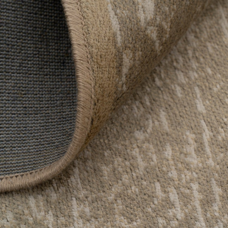 Tapis viscose beige terracotta 160x230 cm Oribela Ixia - 3