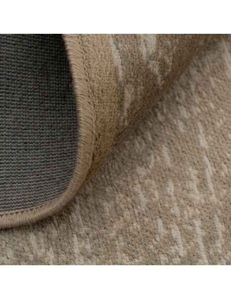 Tapis viscose beige terracotta 160x230 cm Oribela Ixia - 3