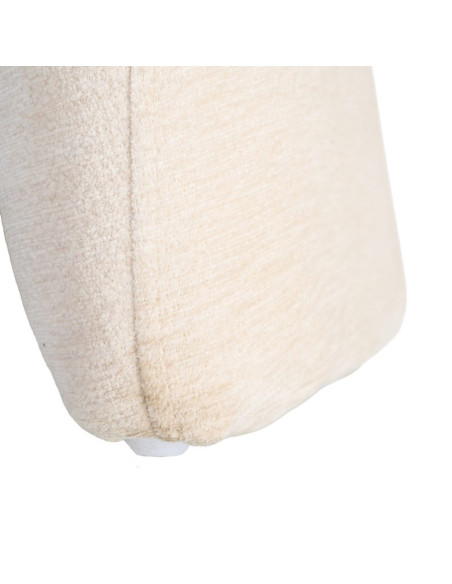 Fauteuil lounge tissu crème 77x75x73,5 cm Ombrelune Ixia - 11