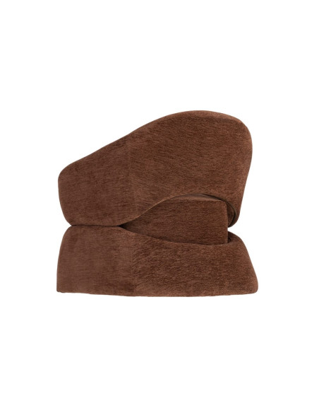 Fauteuil lounge marron chocolat 77x75x73,5 cm Ombrelune  - 7