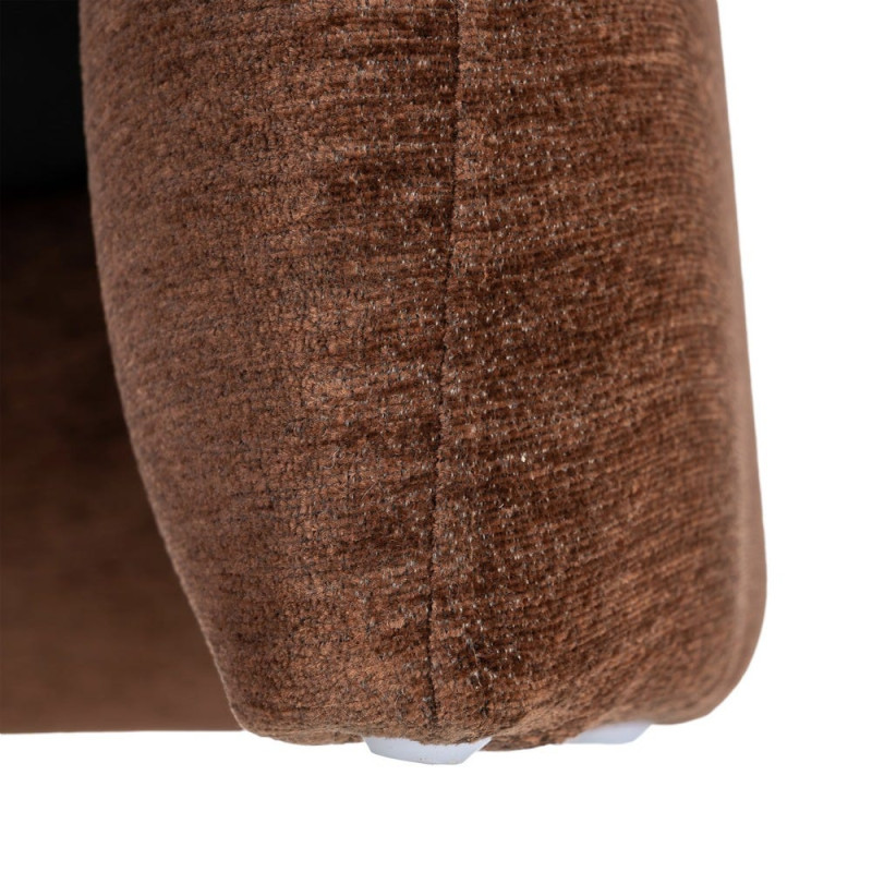 Fauteuil lounge marron chocolat 77x75x73,5 cm Ombrelune  - 12