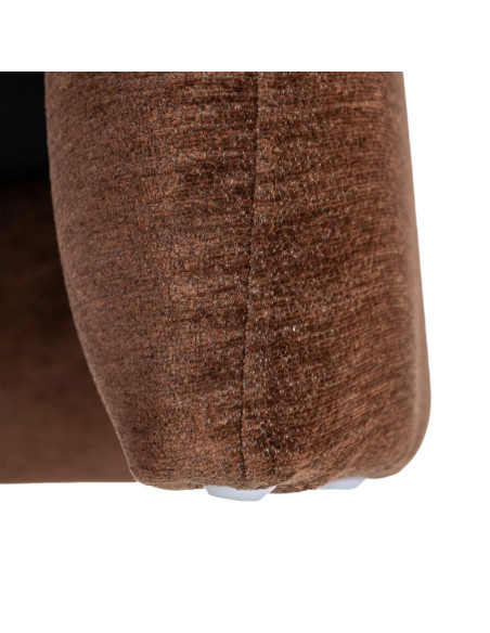 Fauteuil lounge marron chocolat 77x75x73,5 cm Ombrelune  - 12