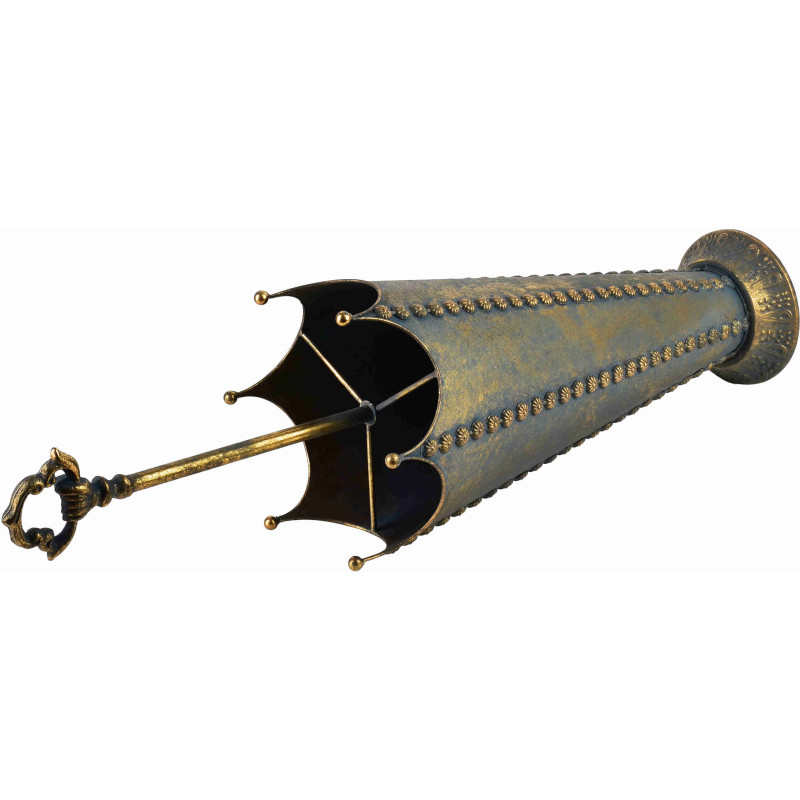 Porte-parapluies entrée métal bronze antique 78 cm Valdoria  - 4