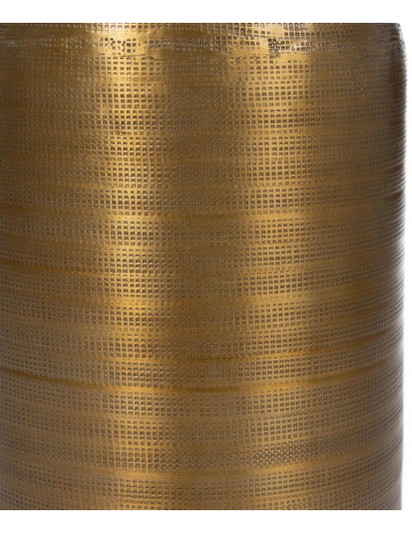 Grand vase en aluminium doré vieilli 88,9 cm Dendera Ixia - 4