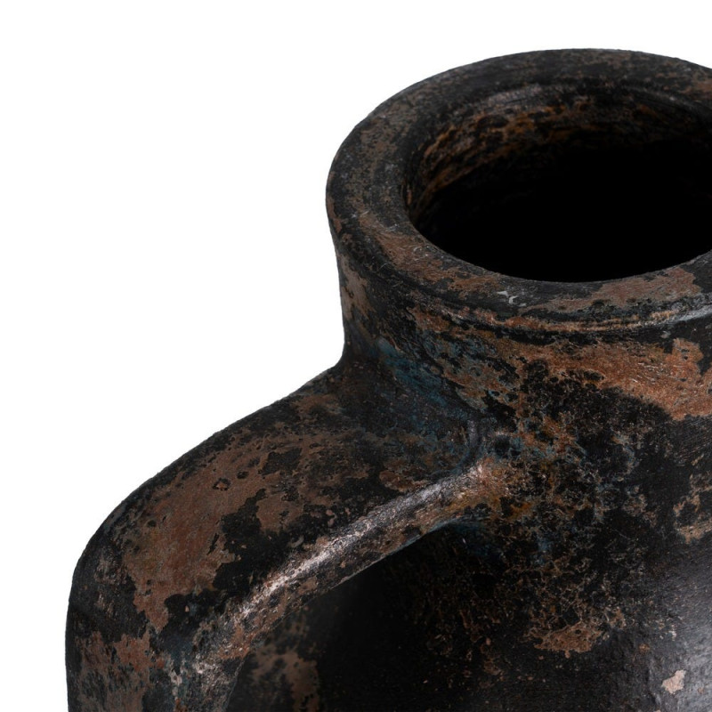 Grand vase décoratif métal doré vieilli 89 cm Naxara Ixia - 3