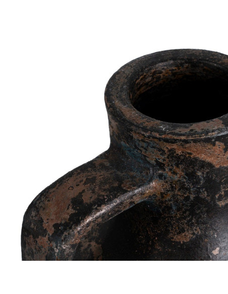 Grand vase décoratif métal doré vieilli 89 cm Naxara Ixia - 3