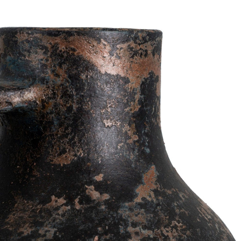 Grand vase décoratif métal doré vieilli 89 cm Naxara Ixia - 5