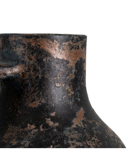 Grand vase décoratif métal doré vieilli 89 cm Naxara Ixia - 5