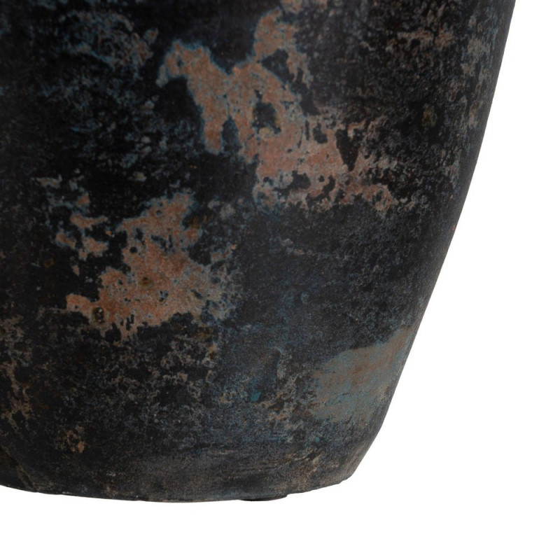 Grand vase décoratif métal doré vieilli 89 cm Naxara Ixia - 7