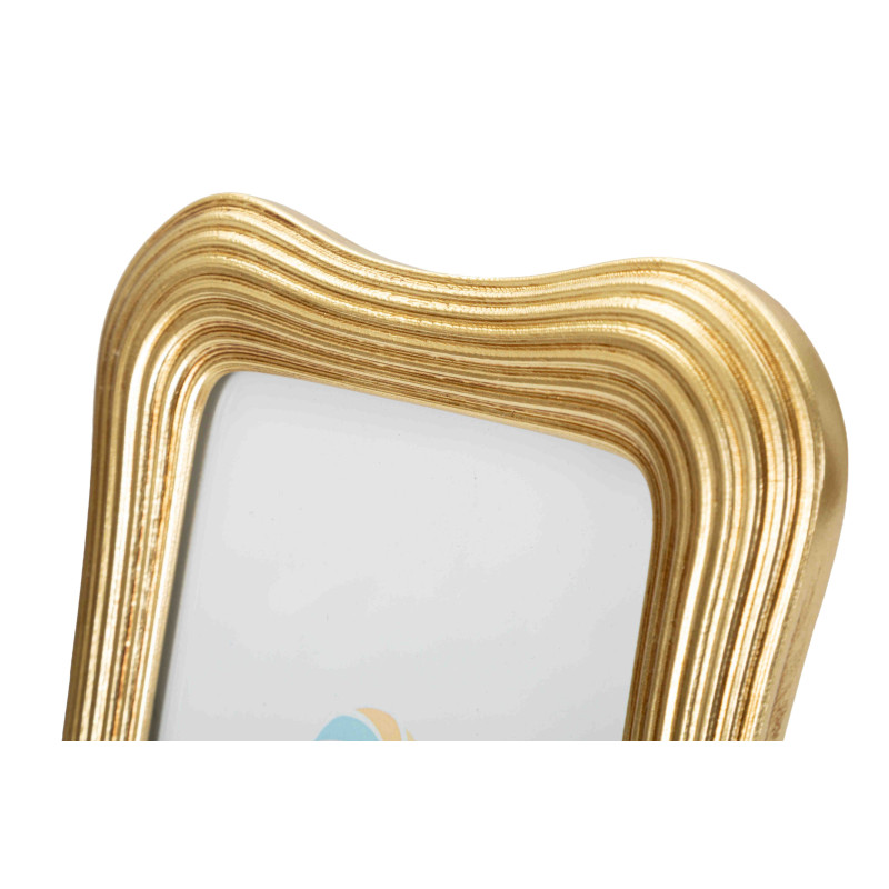 Cadre photo ourson doré 16,4x3,5x19,5 cm pour photo 10x15 Gilded Bear Mauro Ferretti - 5