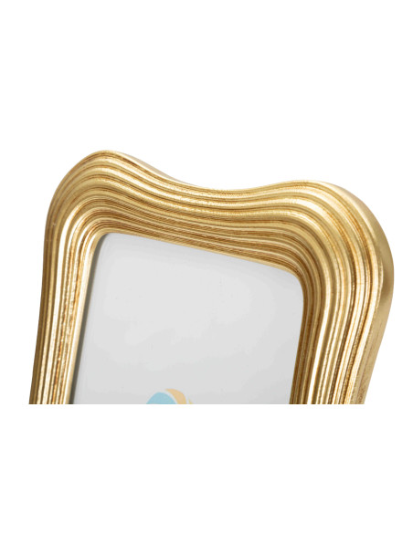 Cadre photo ourson doré 16,4x3,5x19,5 cm pour photo 10x15 Gilded Bear Mauro Ferretti - 5