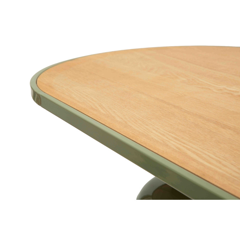 Console d’entrée vert olive métal et MDF 150x45x77,5 cm Seoul Mauro Ferretti - 6