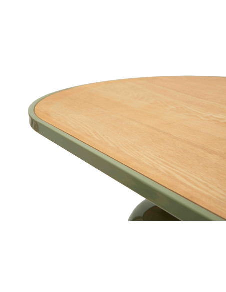 Console d’entrée vert olive métal et MDF 150x45x77,5 cm Seoul Mauro Ferretti - 6