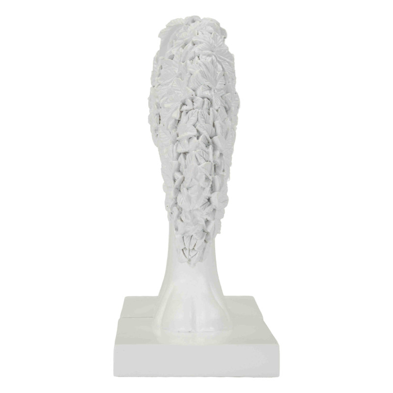 Serre-livres arbre blanc en polyrésine 23,5x8x18 cm Albero Mauro Ferretti - 4