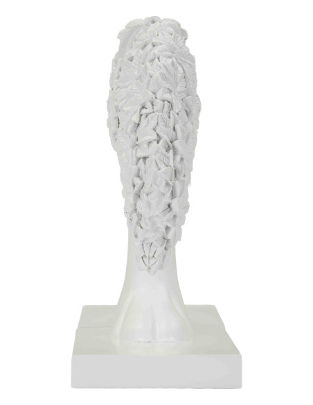 Serre-livres arbre blanc en polyrésine 23,5x8x18 cm Albero Mauro Ferretti - 4