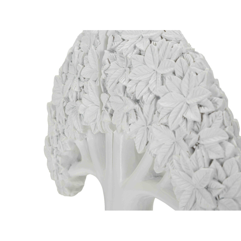 Serre-livres arbre blanc en polyrésine 23,5x8x18 cm Albero Mauro Ferretti - 6