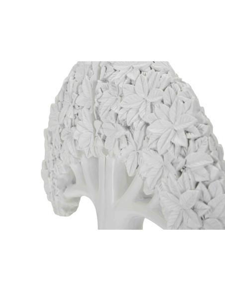 Serre-livres arbre blanc en polyrésine 23,5x8x18 cm Albero Mauro Ferretti - 6
