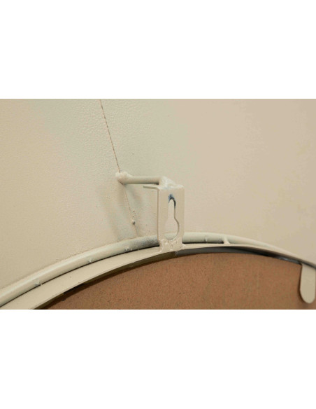 Miroir mural rond rose crème 95x95x7 cm Elizabeth Mauro Ferretti - 6