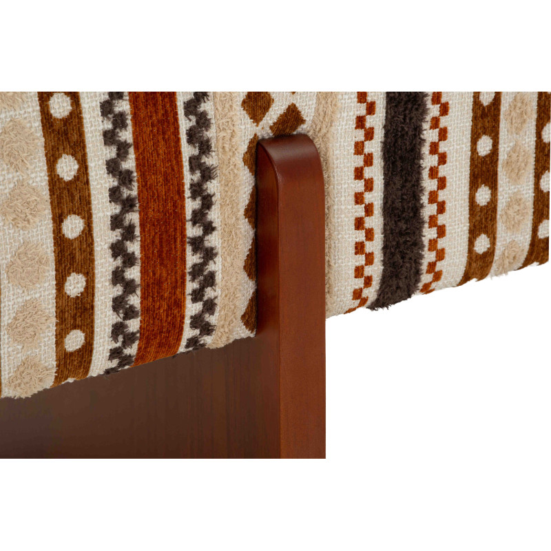 Banquette bout de lit motif ethnique 120 cm Mombasa Mauro Ferretti - 7