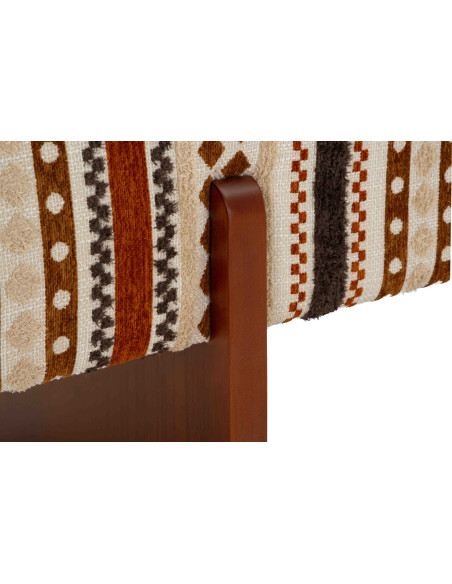 Banquette bout de lit motif ethnique 120 cm Mombasa Mauro Ferretti - 7