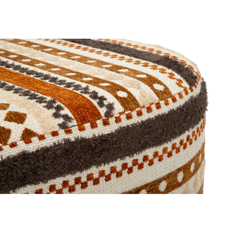 Banquette bout de lit motif ethnique 82x40x40 cm Mombasa Mauro Ferretti - 6