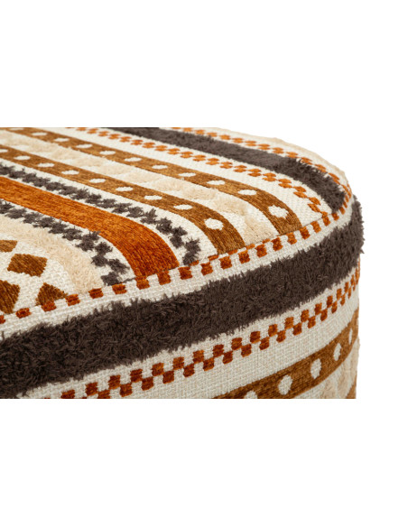 Banquette bout de lit motif ethnique 82x40x40 cm Mombasa Mauro Ferretti - 6