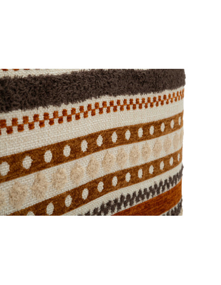 Banquette bout de lit motif ethnique 82x40x40 cm Mombasa Mauro Ferretti - 8