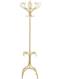 Porte-manteau sur pied métal doré 38x38x199 cm Aurevian
