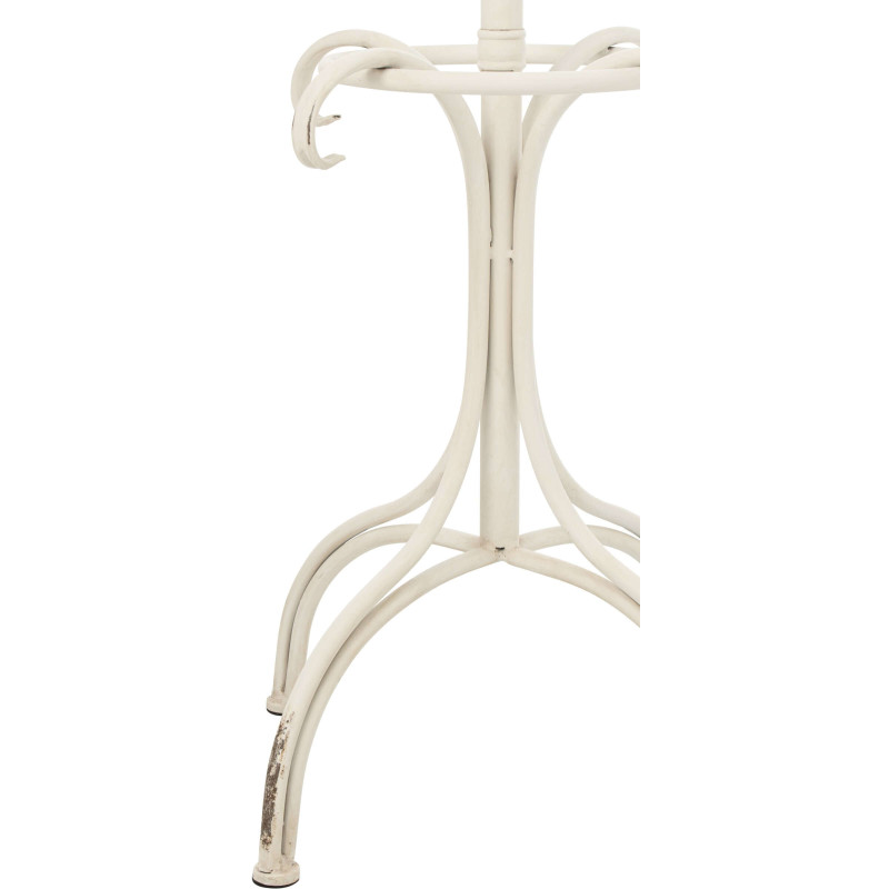 Porte-manteau sur pied blanc métal 199 cm Aurevian J-Line - 4