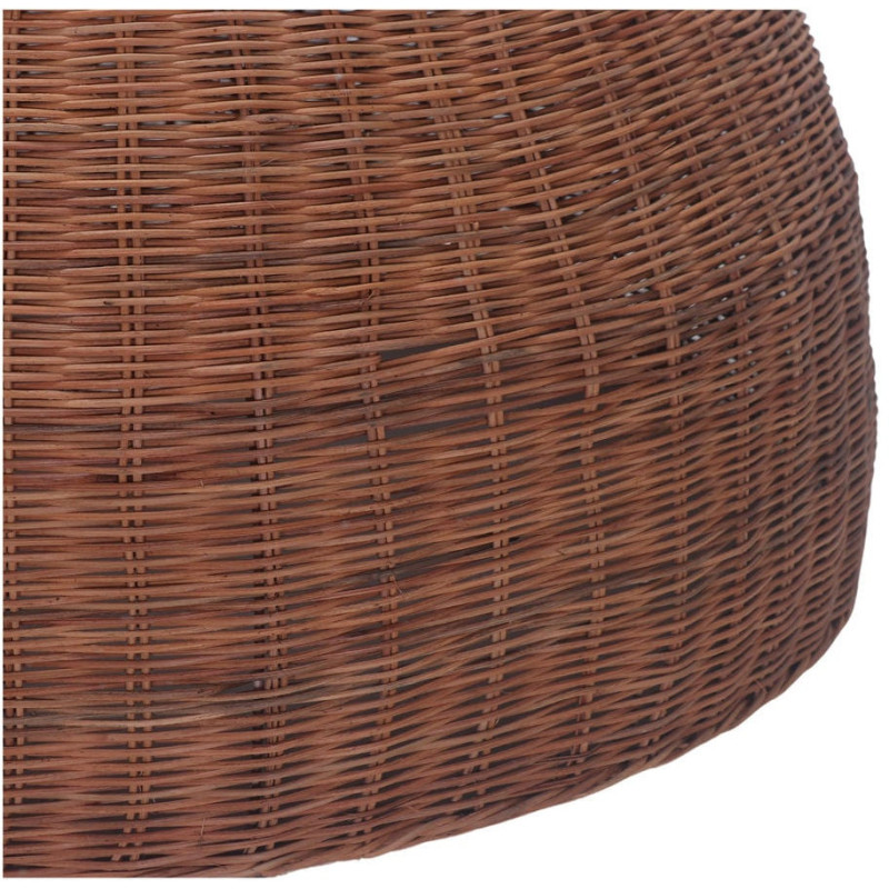 Abat-jour suspension rotin naturel brun 80x70 cm Arvelune  - 3