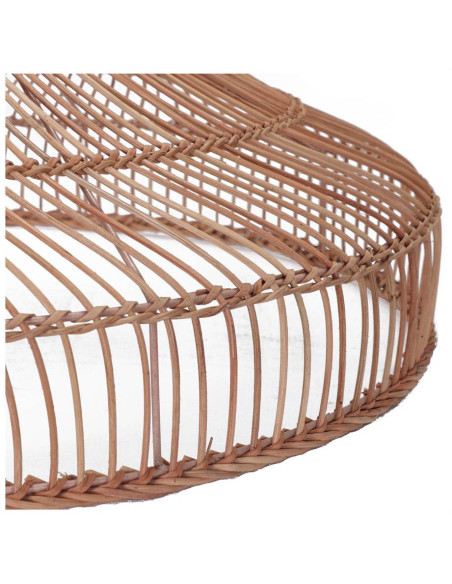 Abat-jour suspension rotin naturel miel 80x60x23 cm Soragna  - 4