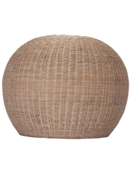 Abat-jour suspension dôme rotin naturel Ø80x65 cm Orivella  - 1