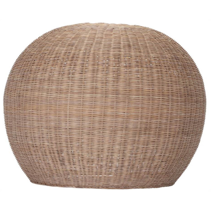 Abat-jour suspension dôme rotin naturel Ø80x65 cm Orivella  - 1