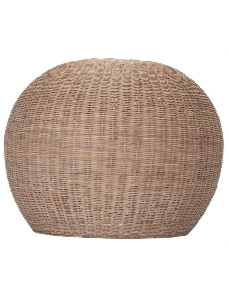 Abat-jour suspension dôme rotin naturel Ø80x65 cm Orivella  - 1