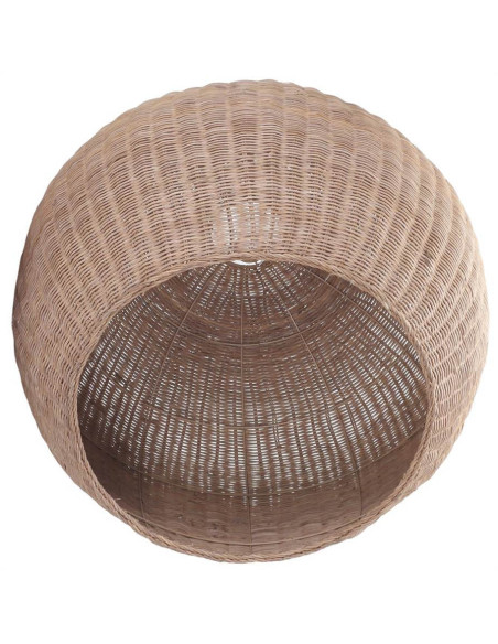 Abat-jour suspension dôme rotin naturel Ø80x65 cm Orivella  - 3