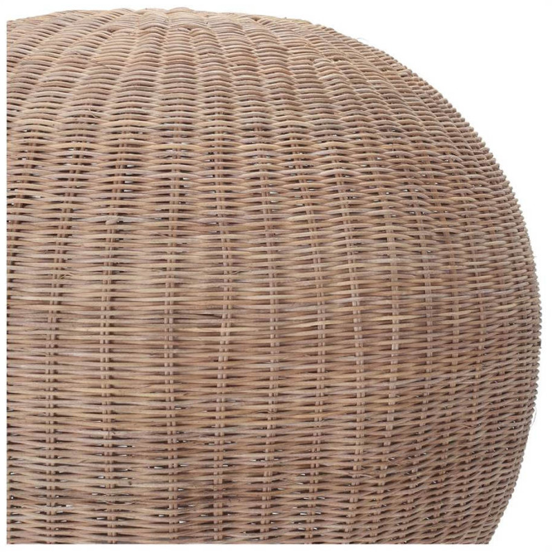 Abat-jour suspension dôme rotin naturel Ø80x65 cm Orivella  - 4