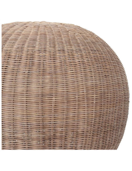 Abat-jour suspension dôme rotin naturel Ø80x65 cm Orivella  - 4