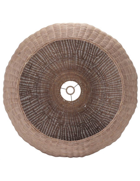 Abat-jour suspension dôme rotin naturel Ø80x65 cm Orivella  - 5