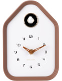 Horloge coucou murale à poser brun moka Reina Cuckoo