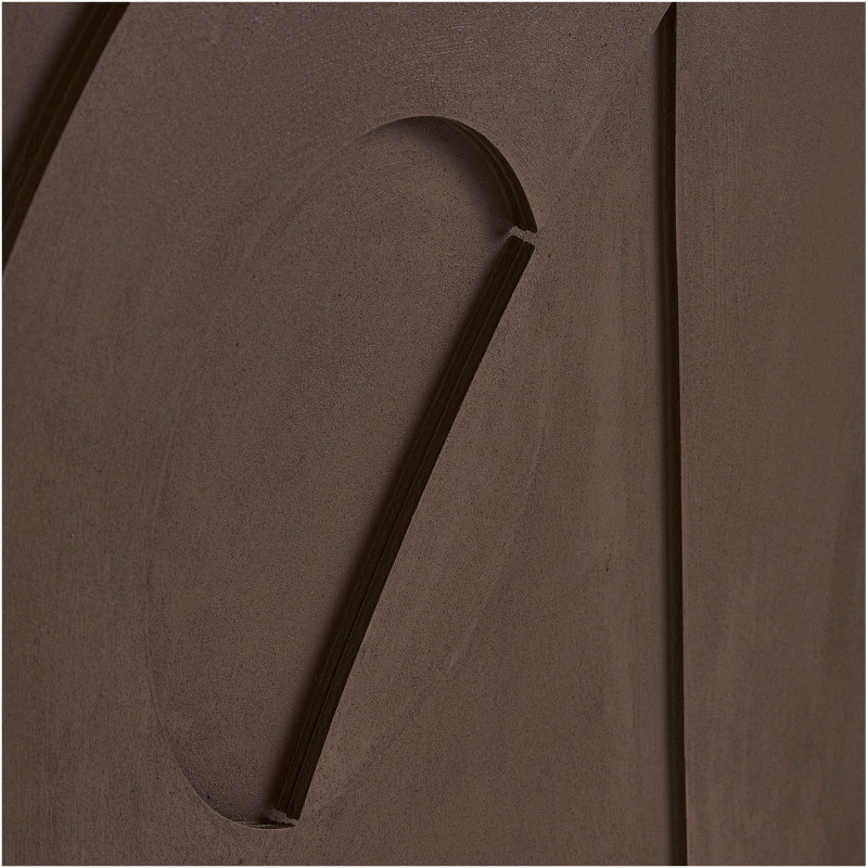 Tableau mural en relief marron MDF 60x90 cm Isabella House Nordic - 4