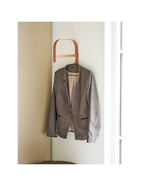 Porte-manteau mural métal cognac 30x80 cm Gresto House Nordic - 2
