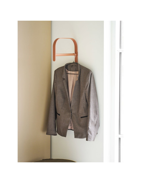 Porte-manteau mural métal cognac 30x80 cm Gresto House Nordic - 2